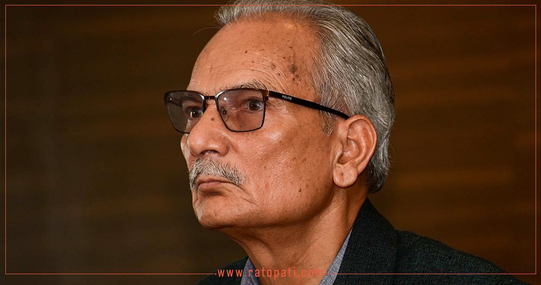 पुरानै नेता र विचारलाई रंगरोगन गरेर मात्र नयाँ युगको आवश्यकता पूर्ति गर्ने पार्टी बन्दैन : डा भट्टराई