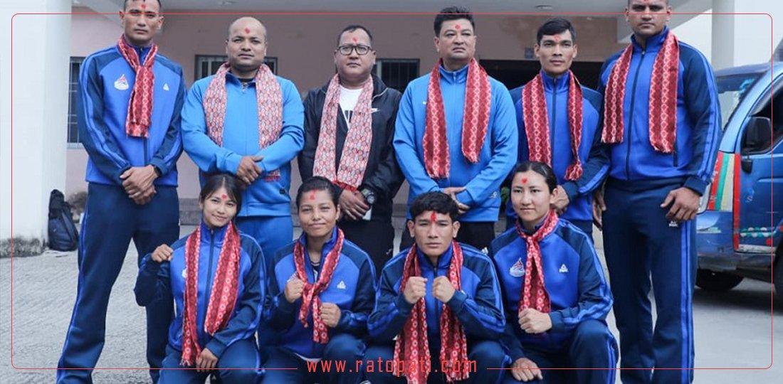 एसियाड तयारीका लागि बक्सिङ टोली भारत जाँदै