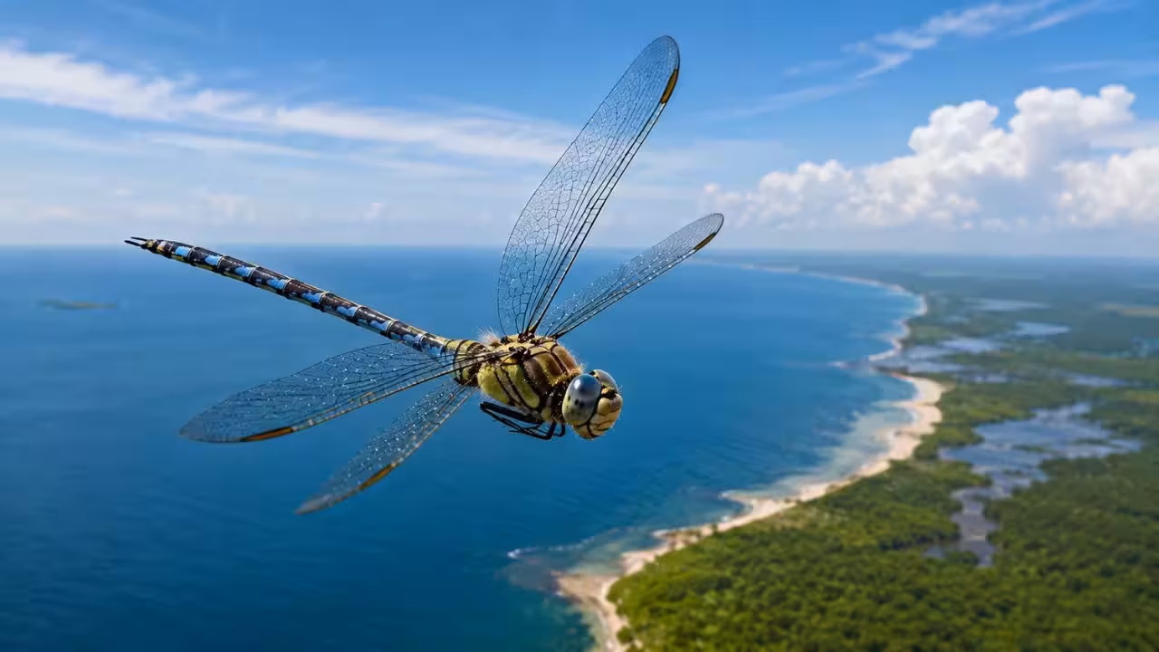 In 2016, Rutgers scientists identified the globe skimmer as the world's longest-flying insect