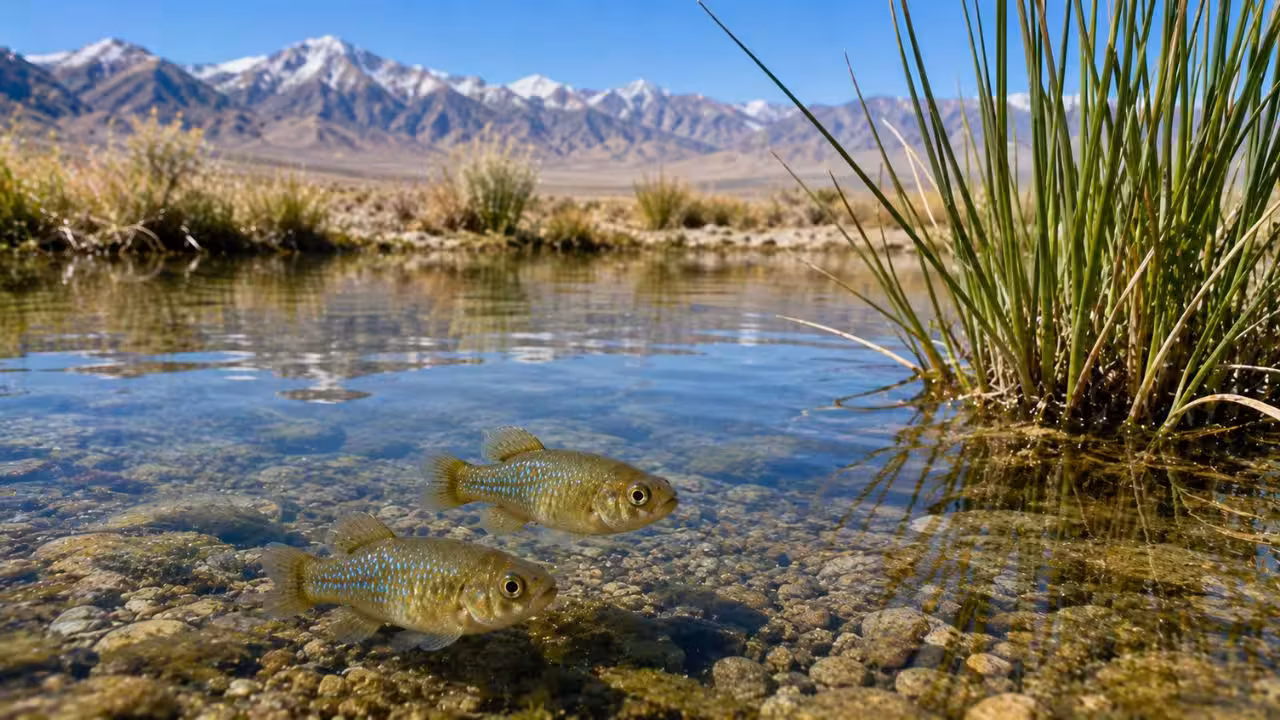 Phil Pister saved the last Owens pupfish from extinction in 1969