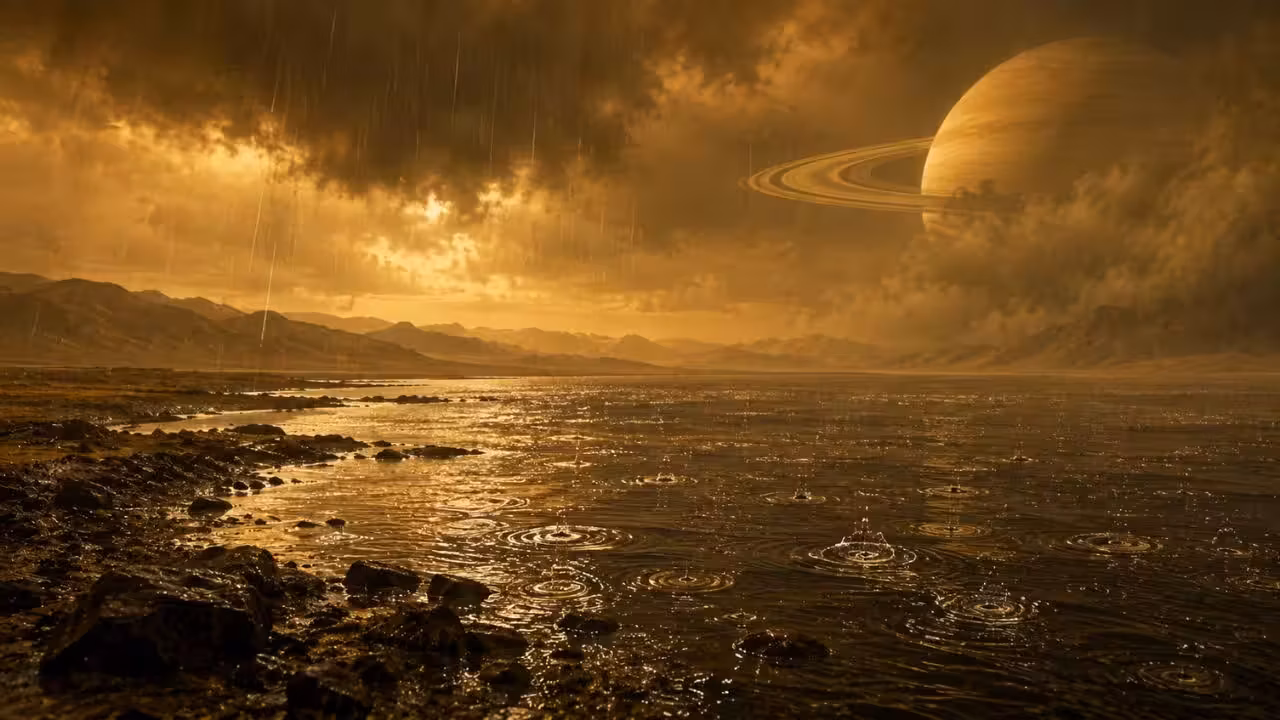 Scientists discover Titan's methane rainstorms are more intense than expected