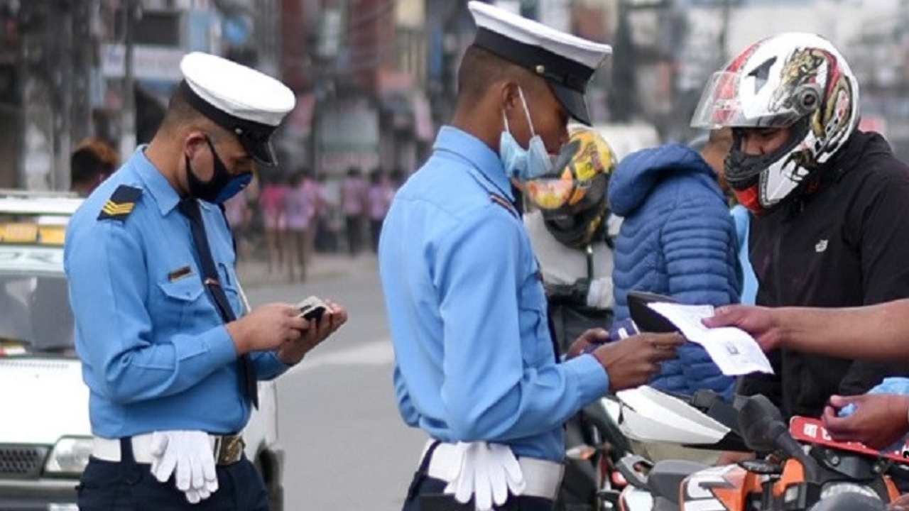काठमाडौंमा २४ घण्टामा १८१ सवारी चालक कारबाहीमा