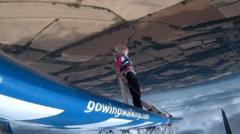 Betty, 97, breaks record for oldest wingwalker