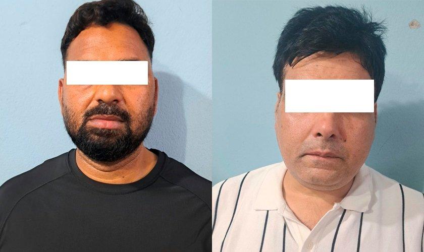 भारतीय गाडीमा थाई गाँजा ओसारपसार, दुई जना पक्राउ