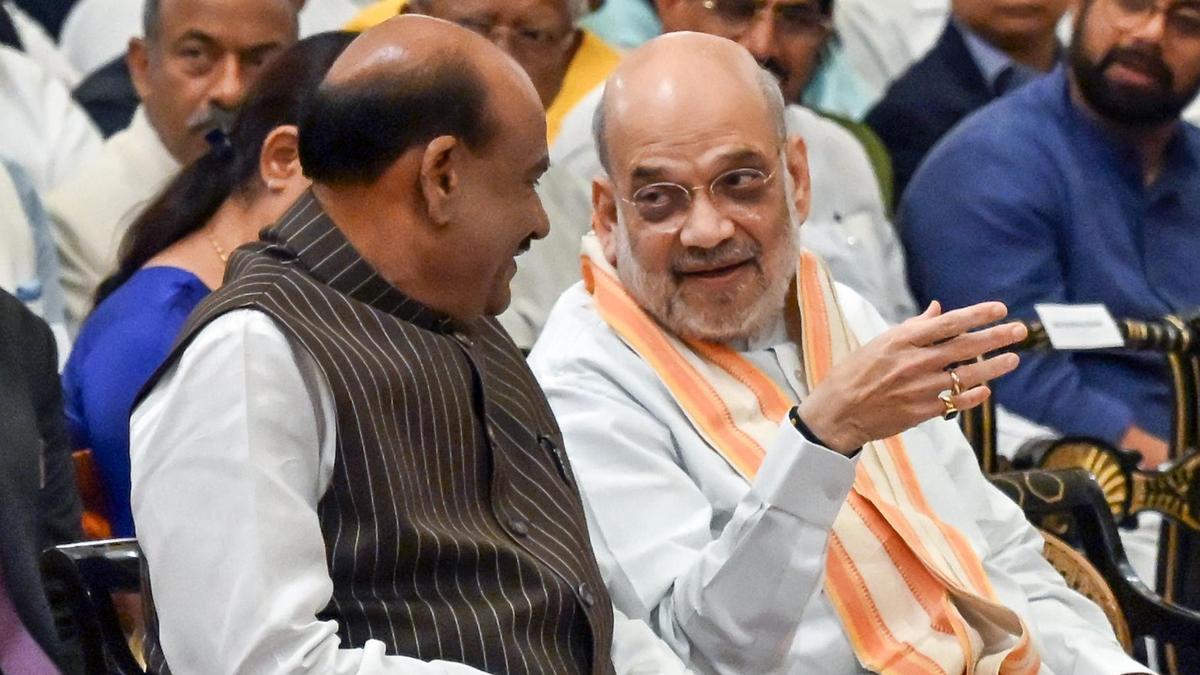 Home Minister Amit Shah meets Lok Sabha Speaker Birla amid House logjam